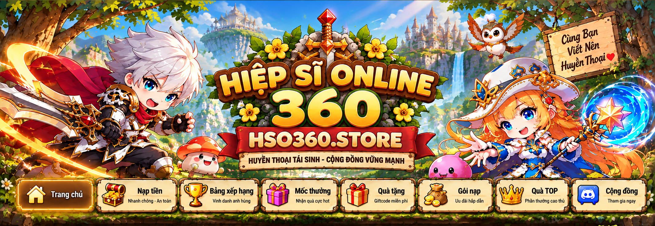 Hiệp Sĩ Online 360 - HSO360.STORE
